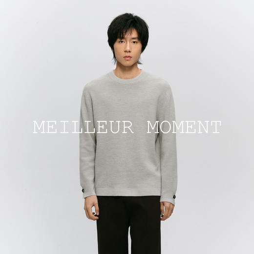 【男装】【商场同款】麦檬春秋套头毛衫9F9230262 商品图0