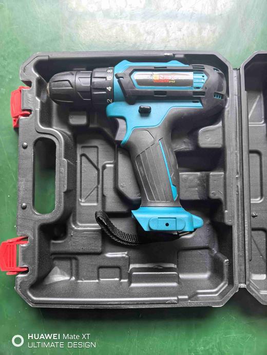 【货号07062】库存处理12V锂电钻机头总成盒子有破损得伟款插脚双速锂电钻 商品图1