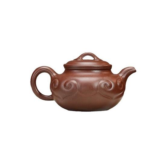 宜兴紫砂壶 仿古如意 底槽清 泡茶壶 245CC 手工功夫茶具套装礼品 送礼自用收藏 商品图4