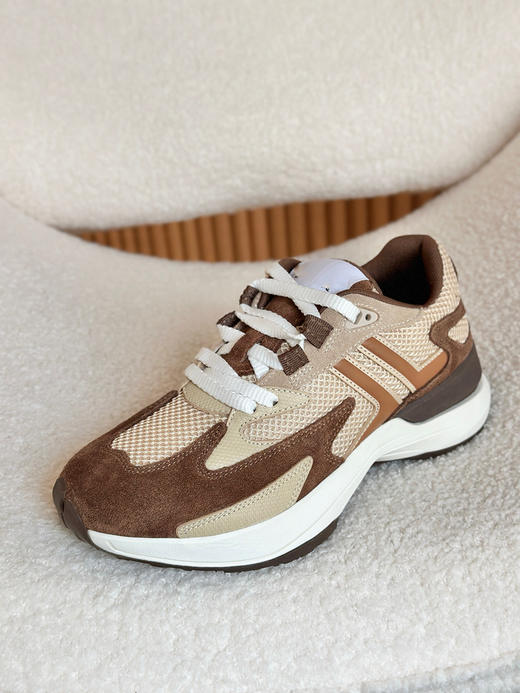 127-1亏大清捡大漏❗️原厂渠道货 lanv情侣款 网布牛皮拼接 运动休闲鞋 跟脚好跑巨舒适  部分尺码年后发 商品图9