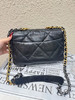 CHANEL 小号 黑金 山羊皮 19bag 斜挎包 商品缩略图1