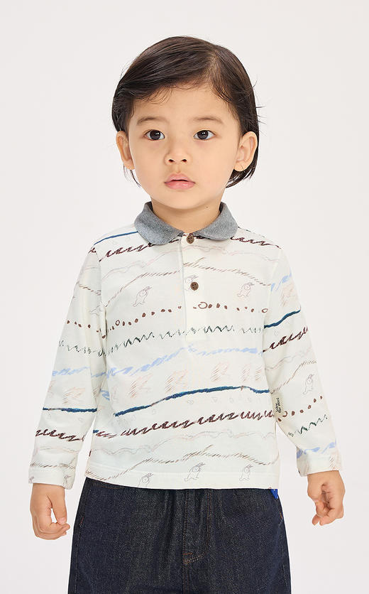 jnby   26年春款  长袖polo衫  YQ2110360 商品图8