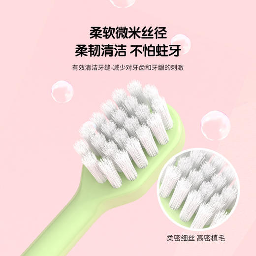 儿童牙刷软毛高级清洁6-12岁卡通字母萌趣十支桶装 商品图2
