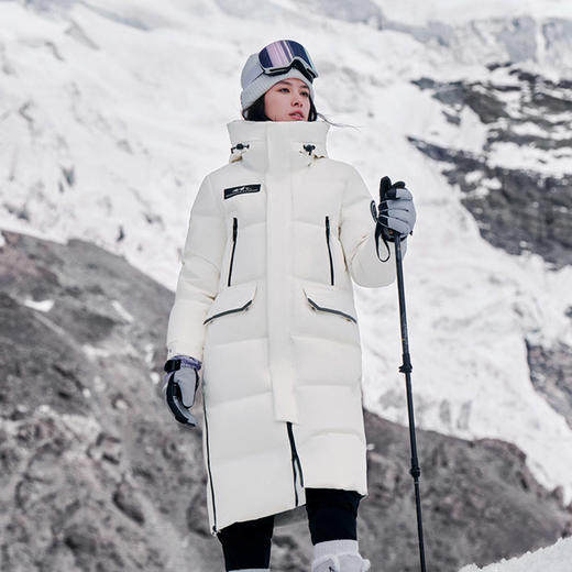 波司登极寒90鹅绒户外长款冬新品保暖防风羽绒服男女同款 商品图0