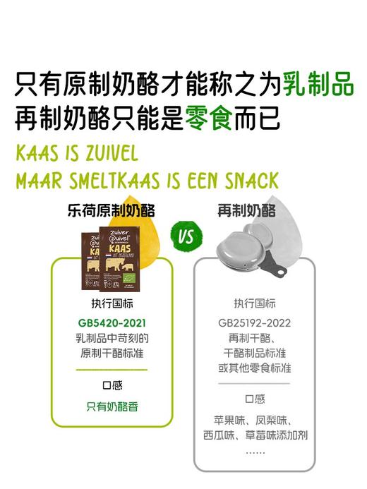 荷兰乐荷 有机干酪 15g*5/15g*15 商品图4
