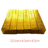 加厚黄金万两金条 高亮金砖厂家批发祈福聚宝盆家居摆件烫金金条 商品缩略图1
