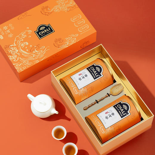 【新年礼盒】CHALI普洱茶(熟茶)罐装散茶礼盒336g（2026年版） 茶里公司出品 商品图2