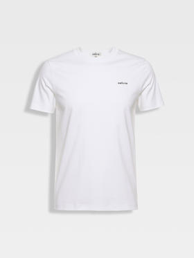 callisto白色液氨棉基础logoT恤