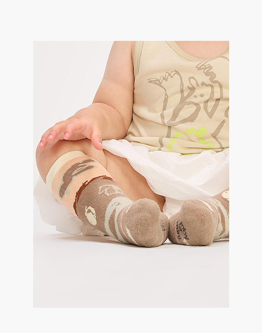 jnby   26年春款  中筒袜 XQ2N10050 商品图3