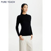 PURE TOUCH女装26春夏新款半高圆领打底衫羊毛弹力修身内搭针织衫 商品缩略图4