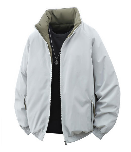 秋冬季加厚潮牌时尚宽松棉服青年男防水御寒保暖大码外套男 商品图2