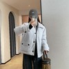 清仓福利款，无退换！2026冬天御寒小帮手形单排纽扣翻领设计夹克羽绒服！ 商品缩略图1
