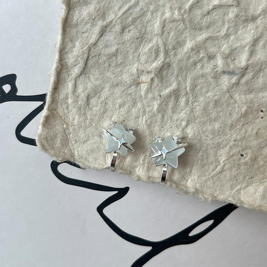 超仙温柔耳饰耳夹-纪念日百货门店同款169100402 商品图2