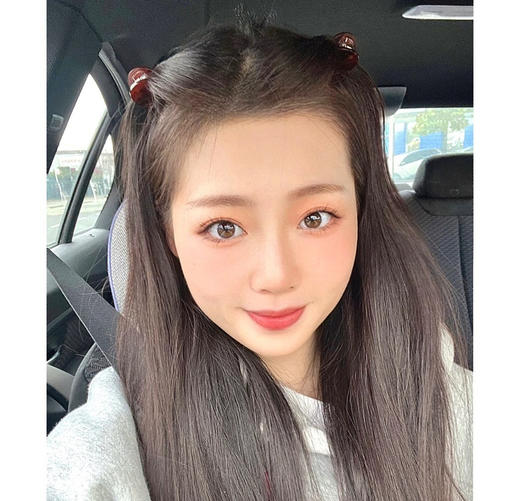 lu刘海夹 迷你醋酸小抓夹碎发夹四个 商品图11