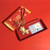 六鑫珠宝 新年马上有钱999足金钥匙扣手机包包挂件 商品缩略图1
