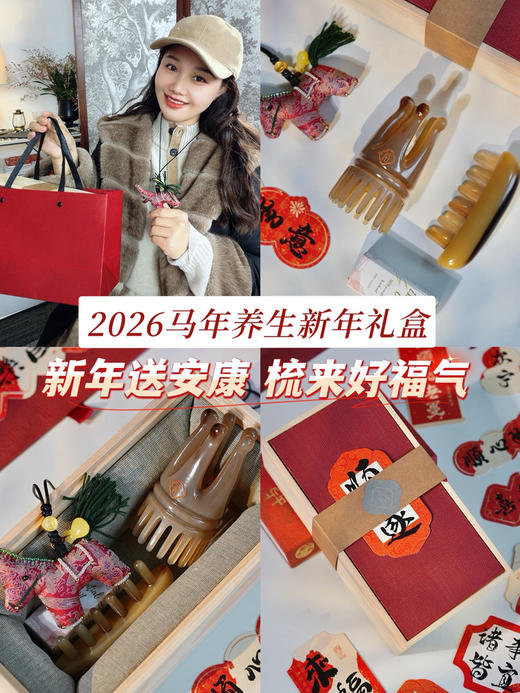 2026 马年养.生新年礼盒|新年送安康 梳来好福气【不退换】 商品图0