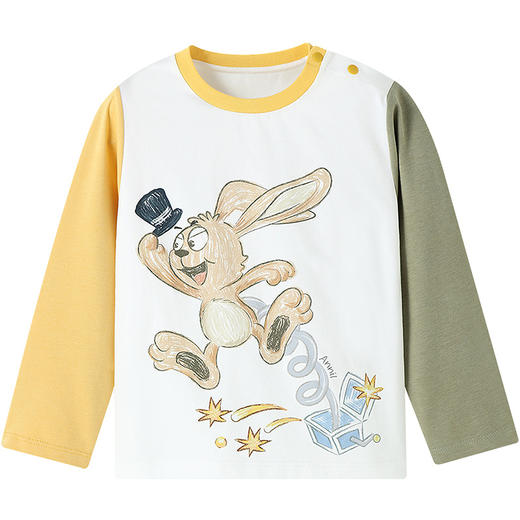 【实体店同款】男童圆领长袖针织衫春季新款安奈儿童装XB611062 商品图5