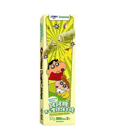 蜡笔小新跳跳糖巧克力棒开心果味57g