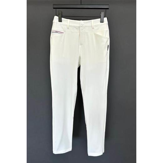 高尔夫服装女士夏季薄款休闲户外运动长裤透气时尚黑白色简约球裤 商品图0