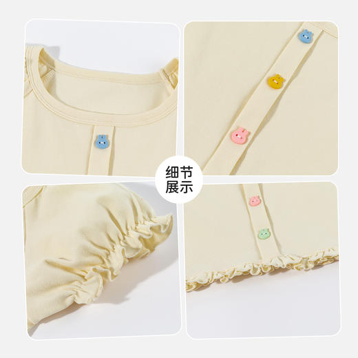 贝贝怡女童短袖上衣ZB2FS011 商品图8