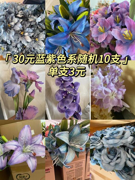 【福利特惠】30元10支混搭仿真花（图片展示仅一部分） 商品图3