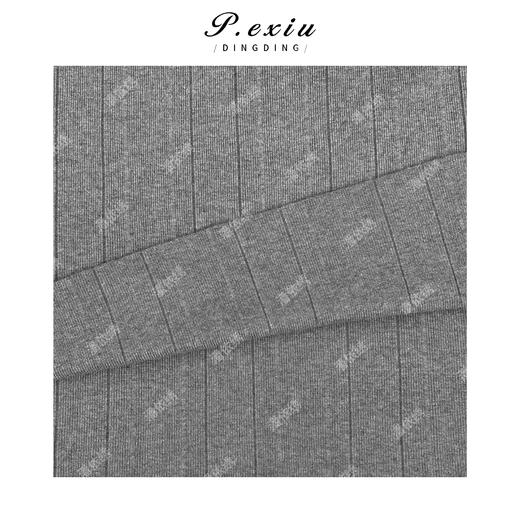 04-1潘依绣丁丁宠粉极简宽褶设计百褶裙针织裙 Q89001 商品图2