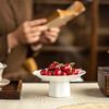 【釉画彩高脚盘】陶瓷中式复古高脚点心盘家用零食糖果干果盘高颜值茶点水果托盘 商品缩略图5