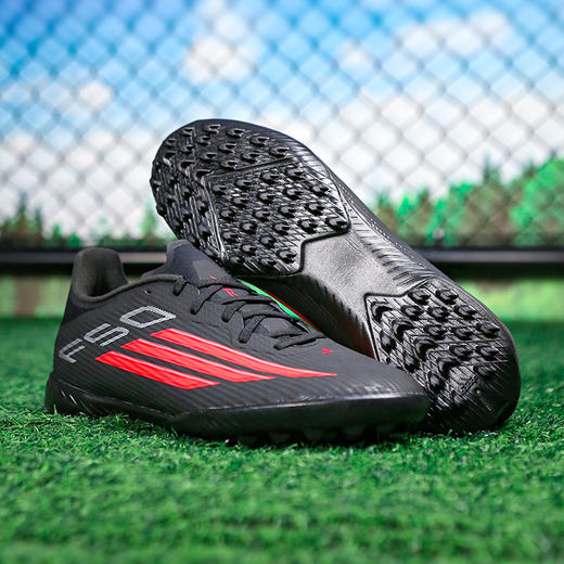 小李子ADIDAS阿迪达斯 F50 中端TF碎钉成人足球鞋男JR8977 商品图3