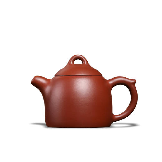 宜兴紫砂壶丨秦权壶 原矿朱泥大红袍 经典壶型 265CC精品功夫茶具 大容量泡茶壶 商品图4