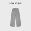 ROMI STUDIO“毛织套装"羊毛天丝混纺隐藏抽绳长裤/上衣RWDSX62305 商品缩略图1