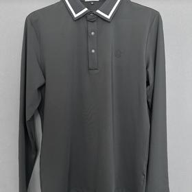 高尔夫服装男士早秋新款长袖舒适透气个性百搭单穿打底户外运动衣