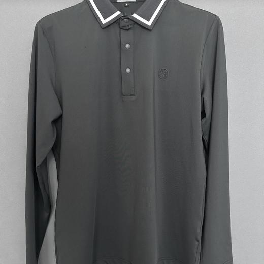 高尔夫服装男士早秋新款长袖舒适透气个性百搭单穿打底户外运动衣 商品图0