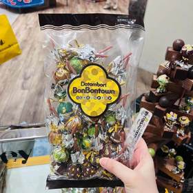 日本道顿堀BonBonTown系列24枚袋装巧克力棒棒糖