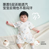 【小风竹系列】英氏婴儿衣服夏季透气纱布薄款短袖新生宝宝连体衣哈衣新款 商品缩略图2