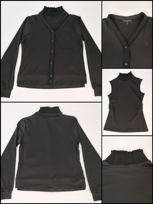 St家早秋新款女士两件套上衣来啦！🇰🇷贸易订单❗️穿起来也舒服！！还热的时候单穿无袖衫或秋天乍凉两件搭配一起穿都正正好！休闲随意！上身真好看！！设计新颖既精神！ 商品图3