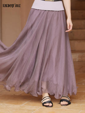 【门店同款】ENJOY春季纱间絮语长半裙 169249039