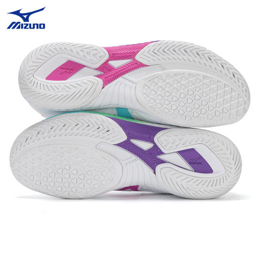 Mizuno美津浓乒乓球鞋81GA220505美津浓9代专业乒乓球运动鞋鸳鸯配色白/红/银色 商品图3