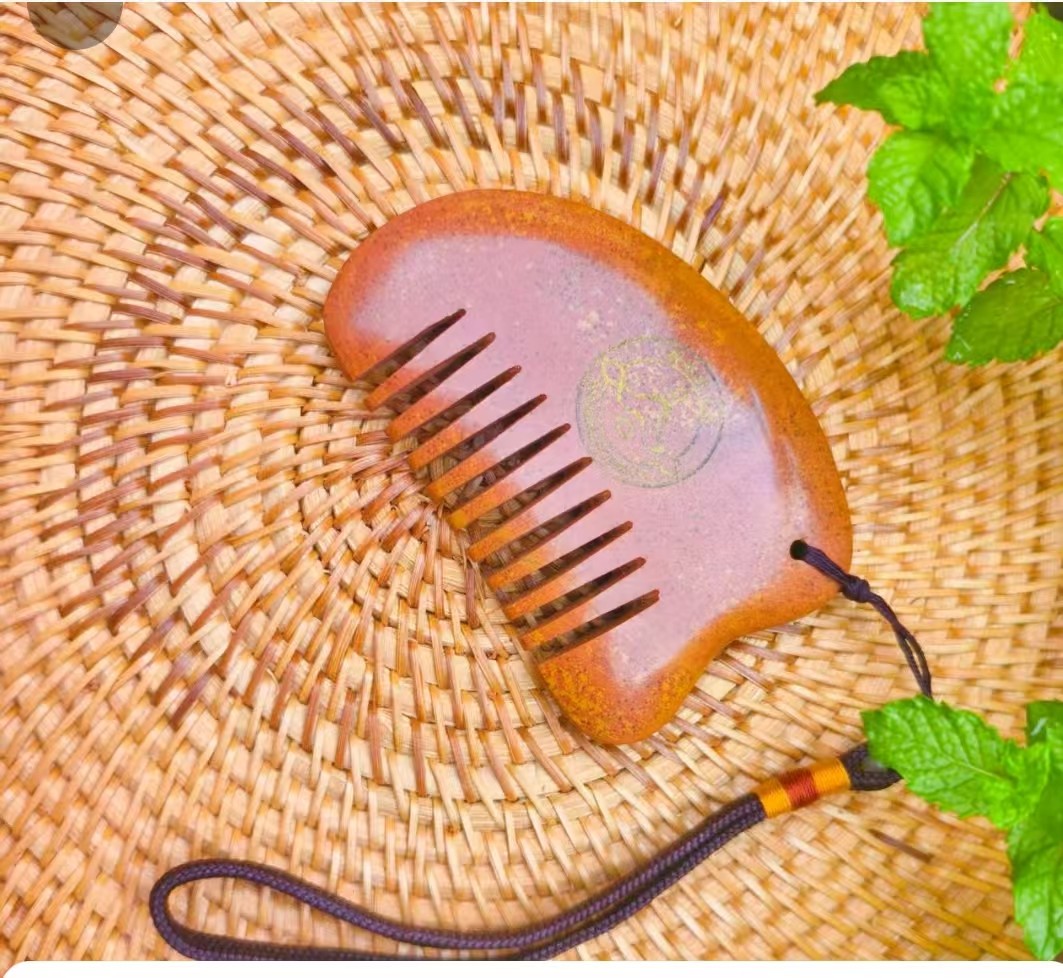 砭石工具三件套 --- 经络梳