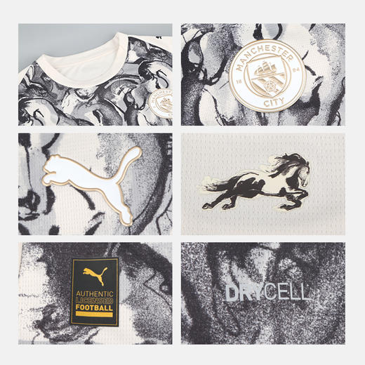 小李子PUMA彪马曼城马年限定球迷版短袖球衣成人男785894 02 商品图3