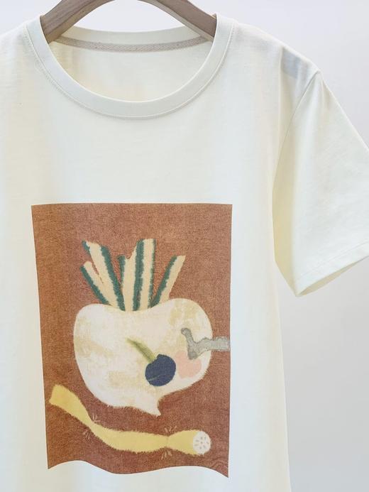 【高品质私服】【IC全棉汗布乳白色T恤】细腻光洁，手感柔软，亲肤舒适G1649-CC【无标出货 介意慎拍】 商品图7