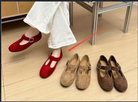 【门店同款】ENJOY秋季红色T字盼 165195803