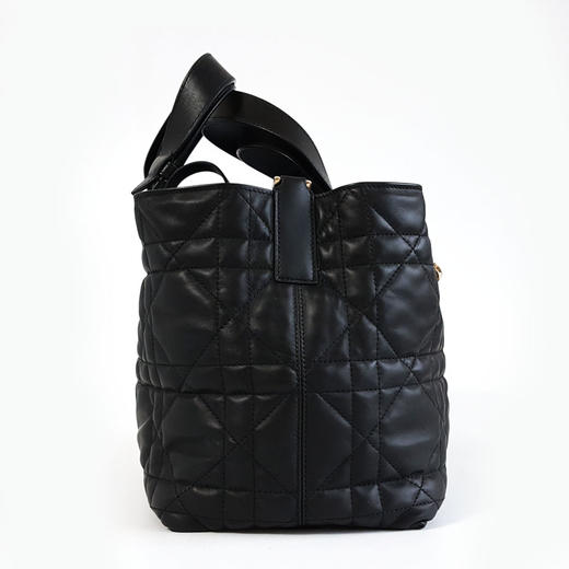 【95新】Dior迪奥Toujours手袋中号黑金Toujours土著托特包手提包女士260126NJS28 商品图3