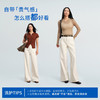 【白色直筒喇叭裤】simplepieces春新款SPS牛仔显瘦拖地微喇裤 商品缩略图3