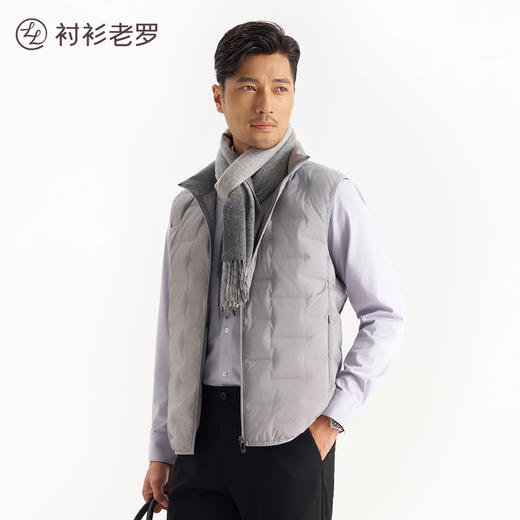 【北极七号】90白鹅绒立领羽绒马甲259X0D520O[门店专款] 商品图0