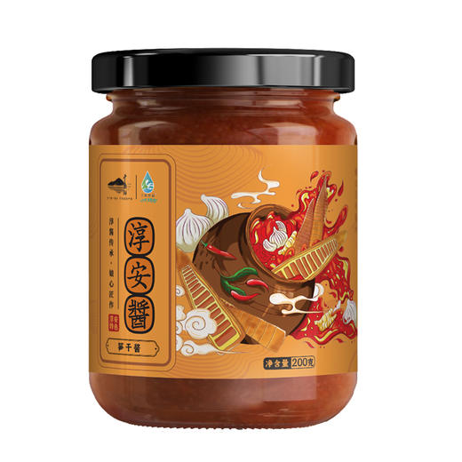 【书记进城卖山货】淳安酱200g/瓶  2瓶装/4瓶装 商品图0
