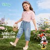 迪士尼女童牛仔七分裤XD2EK008 商品缩略图1