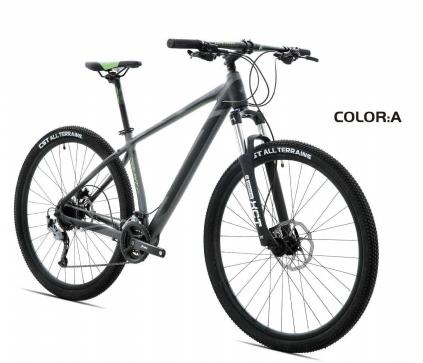 UPLAND名爵200-29黑灰黑黄,29x17.5寸,18速油碟,铝合金山地车 商品图2