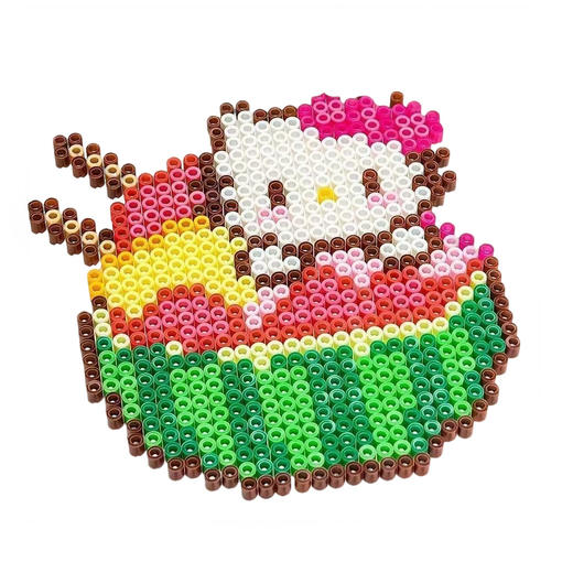 【拼豆材料包全套】拼豆融合豆工具 2.6mm立体mard拼豆盒装diy工具套装 商品图4