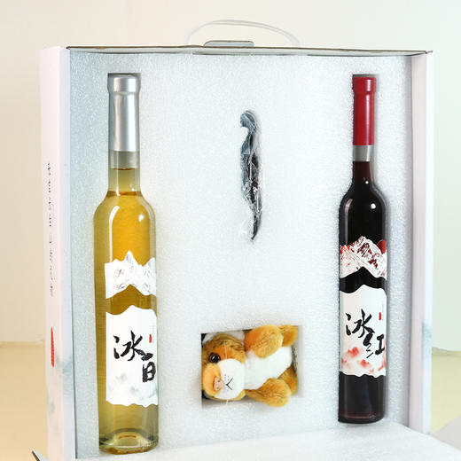 【京东专送】魅莱丨雪岭琼浆冰白/丹麓琼浆冰红葡萄酒 来自长白山的礼物 商品图11