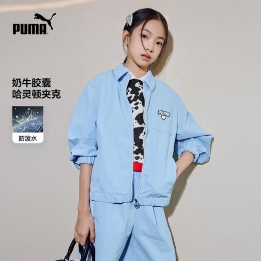 PUMA彪马童装2026春季新款儿童便服长袖上衣翻领设计简约时尚 商品图0